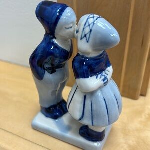 Charming Dutch Blue Ceramic Figurines